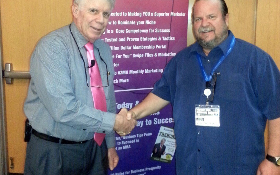G2 with Chuck Trautman of Arizona Marketing Association
